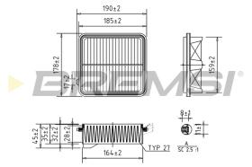 BREMSI FA1034 - FILTER