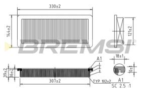BREMSI FA1037 - FILTER