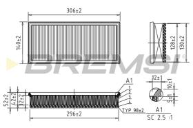 BREMSI FA1042 - FILTER
