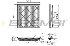 BREMSI FA1048 - FILTER