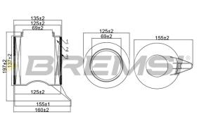 BREMSI FA1061 - FILTER