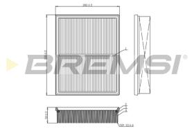 BREMSI FA1081 - FILTER