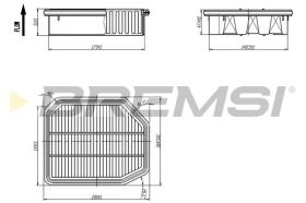BREMSI FA1089 - FILTER