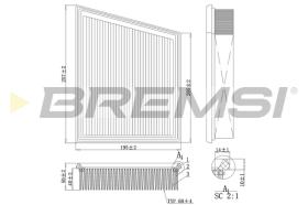 BREMSI FA1107 - CONO MONTAJE FUELLE 88 MM