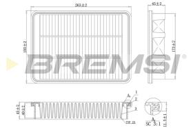 BREMSI FA1115 - CONO MONTAJE FUELLE 88 MM