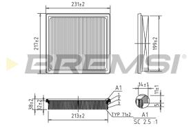 BREMSI FA1126 - CONO MONTAJE FUELLE 88 MM