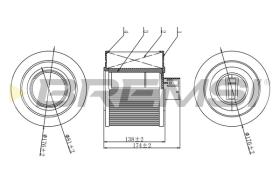 BREMSI FA1137 - CONO MONTAJE FUELLE 88 MM