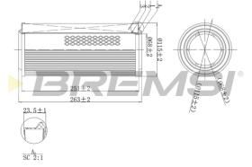 BREMSI FA1140 - FILTER
