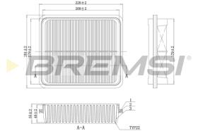 BREMSI FA1146 - CONO MONTAJE FUELLE 88 MM