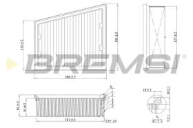 BREMSI FA1151 - CONO MONTAJE FUELLE 88 MM