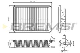 BREMSI FA1192 - FILTER