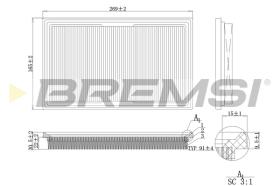 BREMSI FA1203 - FILTER