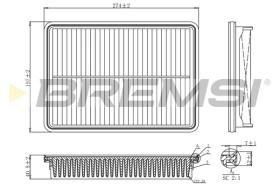 BREMSI FA1207 - FILTER
