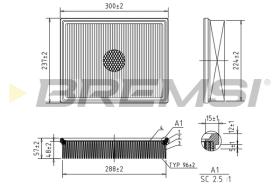 BREMSI FA1224 - FILTER