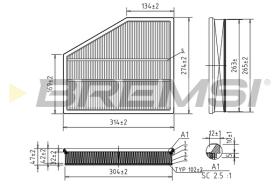 BREMSI FA1228 - FILTER