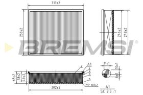 BREMSI FA1230 - FILTER
