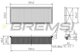 BREMSI FA1236 - FILTER