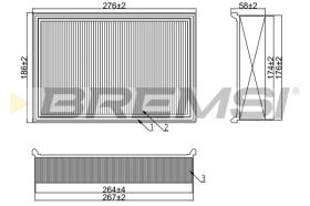 BREMSI FA1241 - FILTER