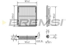 BREMSI FA1257 - FILTER