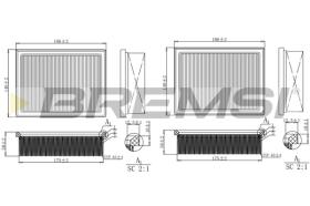 BREMSI FA1270 - FILTER