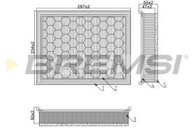 BREMSI FA1274 - FILTER