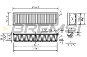 BREMSI FA1277 - CONO MONTAJE FUELLE 88 MM