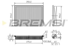 BREMSI FA1342 - FILTER