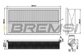BREMSI FA1354 - FILTER