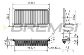BREMSI FA1364 - CONO MONTAJE FUELLE 88 MM