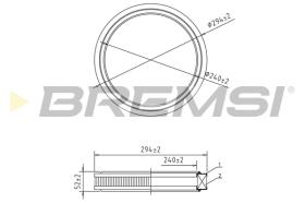 BREMSI FA1372 - FILTER