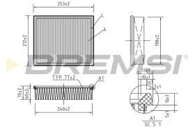 BREMSI FA1381 - CONO MONTAJE FUELLE 88 MM