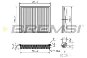 BREMSI FA1385 - FILTER