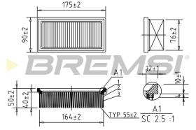 BREMSI FA1388 - FILTER
