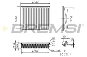 BREMSI FA1389 - FILTER