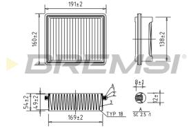 BREMSI FA1392 - FILTER