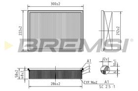 BREMSI FA1394 - FILTER