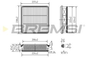 BREMSI FA1575 - FILTER