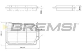 BREMSI FA1620 - CONO MONTAJE FUELLE 88 MM