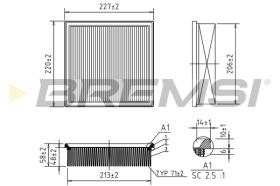 BREMSI FA1629 - FILTER
