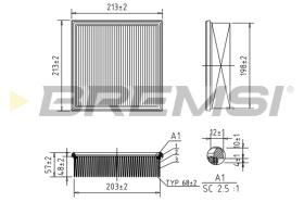 BREMSI FA1641 - FILTER