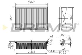 BREMSI FA1645 - FILTER