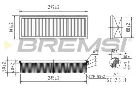 BREMSI FA1654 - FILTER