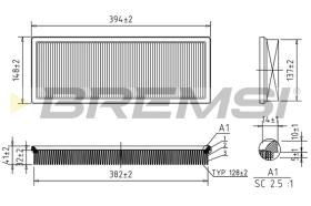 BREMSI FA1659 - FILTER