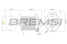 BREMSI FA1677 - FILTER