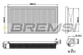 BREMSI FA1688 - FILTER