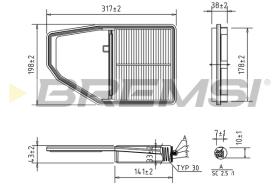 BREMSI FA1689 - FILTER