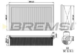 BREMSI FA2041 - FILTER
