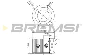 BREMSI FA2043 - FILTER