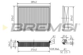 BREMSI FA2046 - FILTER