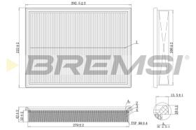 BREMSI FA2105 - FILTER